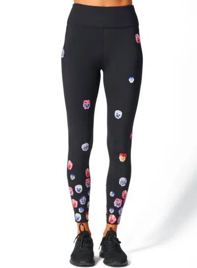 Urban Savage Women's Bouquet High Rise Legging In Pansy In Multi