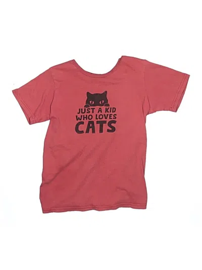Pre-owned Urban Smalls Kids' Short Sleeve T-shirt In Red