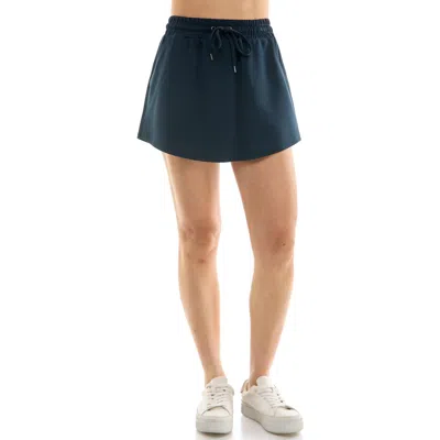 Urban Social Cloud Luxe Skort In Navy
