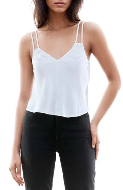 Urban Social Double Strap Crop Camisole In White
