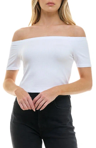 Urban Social Off The Shoulder Top In White