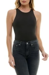 Urban Social Sleeveless Bodysuit In Black