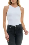 Urban Social Sleeveless Bodysuit In White