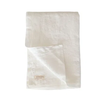 Urban Society Studio Off-white Linen Tablecloth