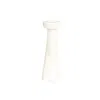 Urban Society Studio White Lyla Marble Candle Holder In White
