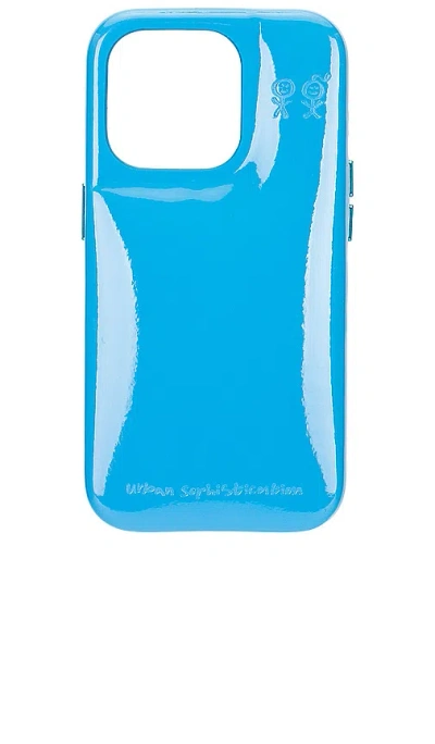 Urban Sophistication Iphone 15 Pro Soap Case In 蓝绿色