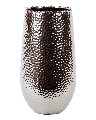 Urban Trends 15in Ceramic Vase In Brown