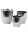 Urban Trends 3pc Ceramic Vase Set