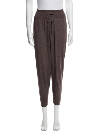 Pre-owned Urban Zen Cashmere Sweatpants In Brown