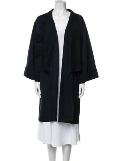 Pre-owned Urban Zen Coat In Blue