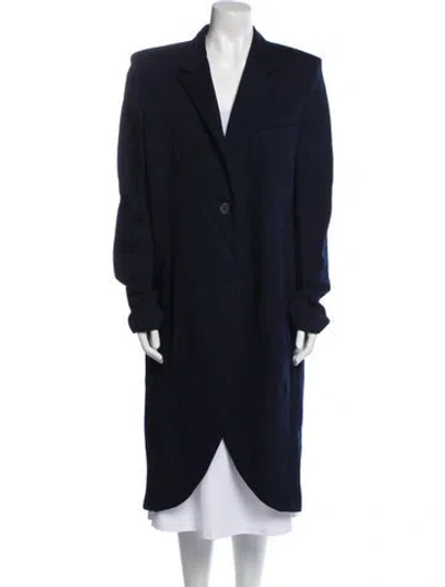 Pre-owned Urban Zen Coat In Blue