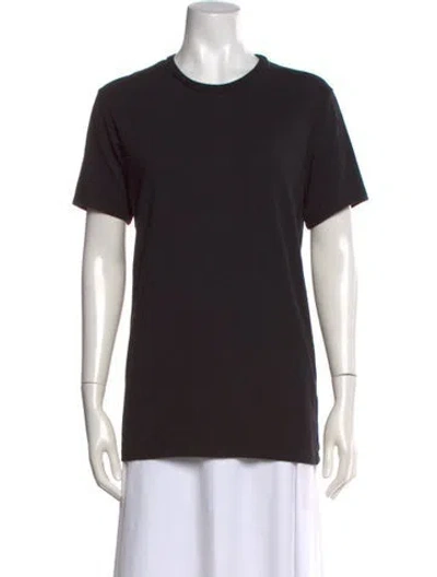 Pre-owned Urban Zen Crew Neck Short Sleeve T-shirt In Black