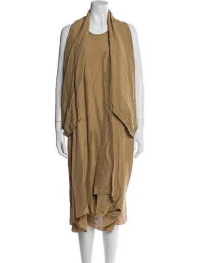 Pre-owned Urban Zen Dress Set In Neutral