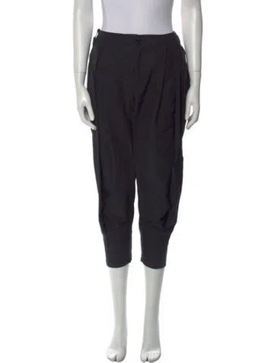 Pre-owned Urban Zen High-rise Straight Leg Jeans In Black