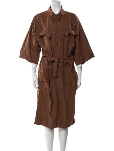 Pre-owned Urban Zen Long Dress W/ Tags In Neutral