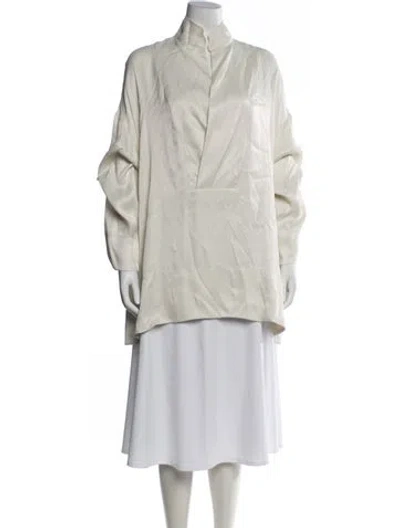 Pre-owned Urban Zen Long Sleeve Tunic In Neutrals