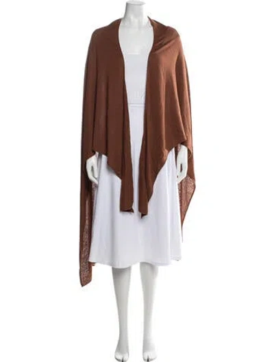 Pre-owned Urban Zen Shawl In Brown