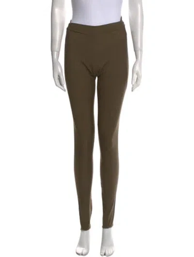Pre-owned Urban Zen Skinny Leg Pants In Green