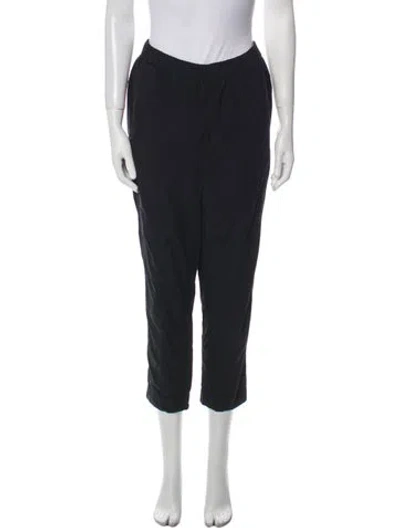 Pre-owned Urban Zen Straight Leg Pants In Black