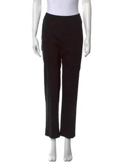 Pre-owned Urban Zen Straight Leg Pants In Black