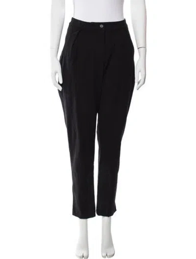 Pre-owned Urban Zen Straight Leg Pants In Black