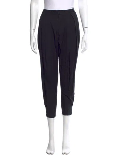 Pre-owned Urban Zen Straight Leg Pants In Black