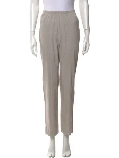 Pre-owned Urban Zen Straight Leg Pants In Gray