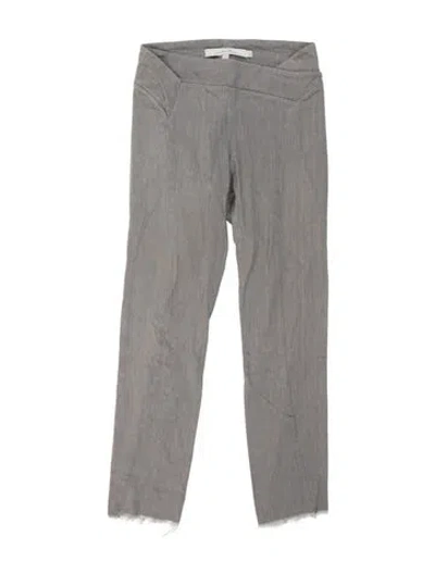 Pre-owned Urban Zen Straight Leg Pants In Grey