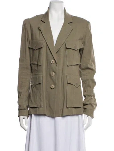 Pre-owned Urban Zen Utility Jacket In Neutrals