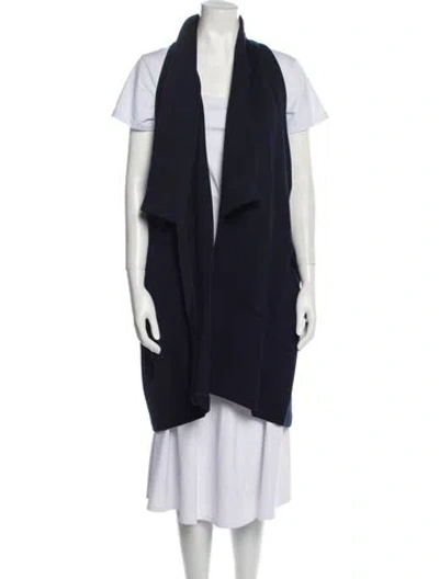 Pre-owned Urban Zen Vest In Blue