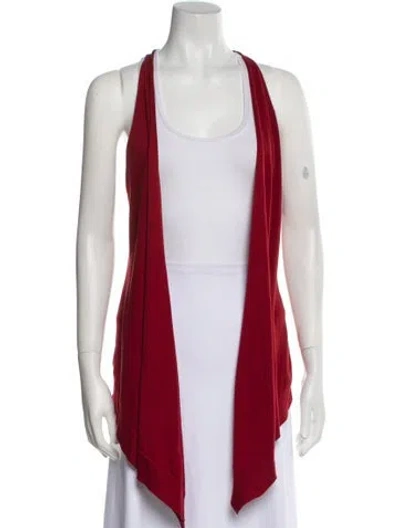 Pre-owned Urban Zen V-neck Sweater In Red