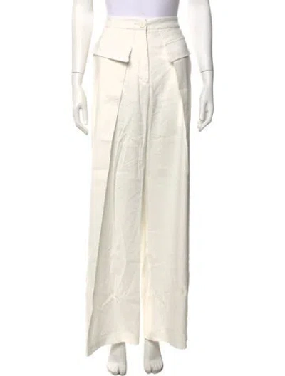 Pre-owned Urban Zen Wide Leg Pants In Neutral