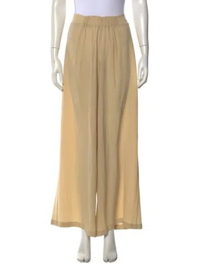 Pre-owned Urban Zen Wide Leg Pants In Neutral