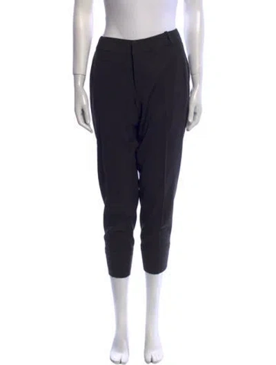 Pre-owned Urban Zen Wool Skinny Leg Pants In Black