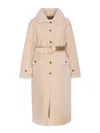 Urbancode Wool Coat In Neutral