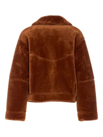 Urbancode Button-fastening Jacket In Brown