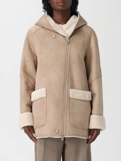 URBANCODE FUR COAT URBANCODE WOMAN COLOR BEIGE,H62404022