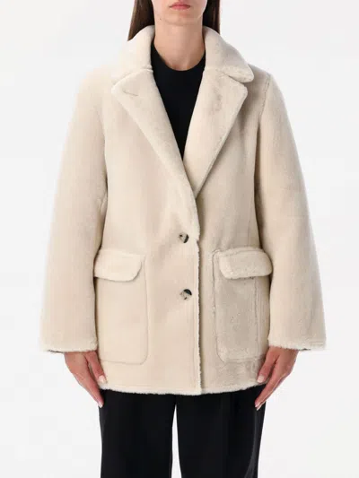 URBANCODE FUR COATS URBANCODE WOMAN COLOR BEIGE,H41096022