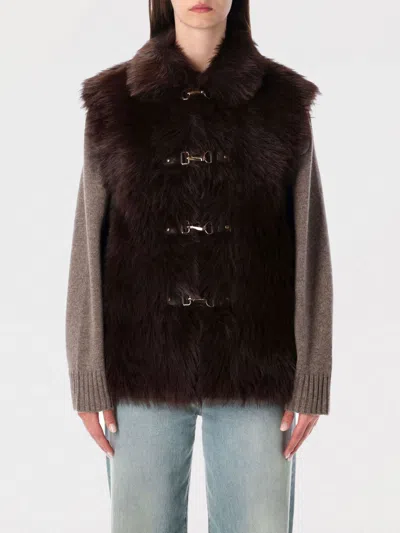 Urbancode Coat  Woman Color Brown
