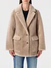 Urbancode Reversible Faux Fur Jacket In Brown