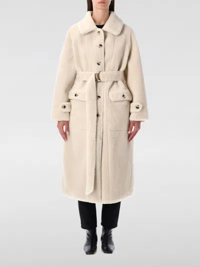 URBANCODE FUR COAT URBANCODE WOMAN COLOR WHITE,H41095001