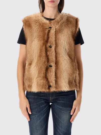 Urbancode Coat Woman Color Beige In Neutral