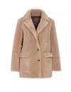 Urbancode Reversible Faux Fur Jacket In Brown