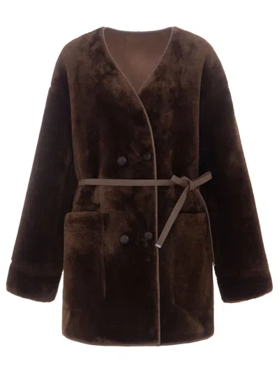 Urbancode Espresso-styled Poly Coat For Women In Brown