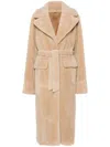 Urbancode Reversible Long Coat In Neutrals