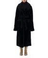 Urbancode Reversible Long Coat In Black