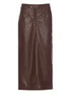 Urbancode Coffe Skirt In Brown