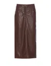 Urbancode Coffe Skirt In Brown
