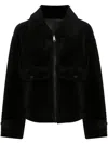 Urbancode Long-sleeved Casual Jacket In 黑色