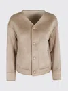Urbancode Reversible Beige Jacket With Faux Shearling In Neutral